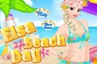 Elsa na Plaży Elsa na Plaży