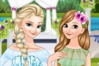 Panna młoda Elsa i druhna Anna Panna młoda Elsa i druhna Anna