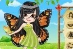Dziewczyna motyl